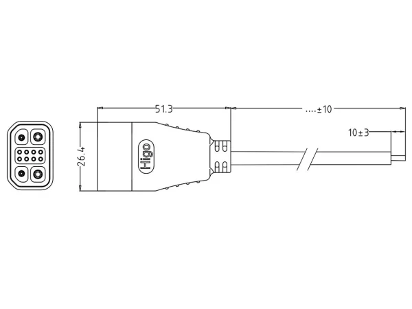 Female cable connector