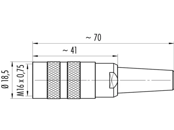 Female cable connector