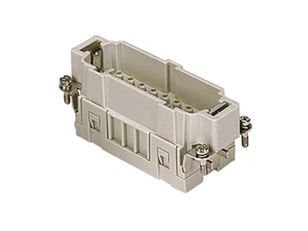 male insert, size 77.27, 16p+PE, crimp, 16A, 500V