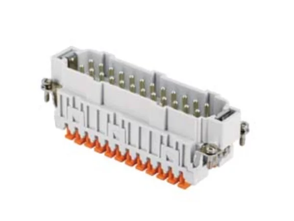 male insert, size 104.27, 24p+PE, tin, SQUICH, 16A, 500V, JEI