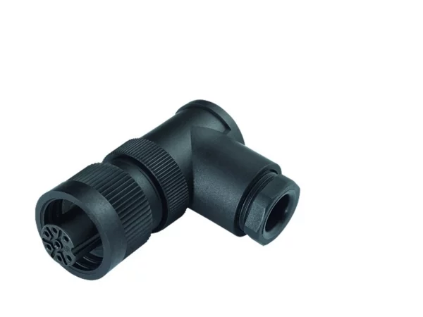 Female angled connector