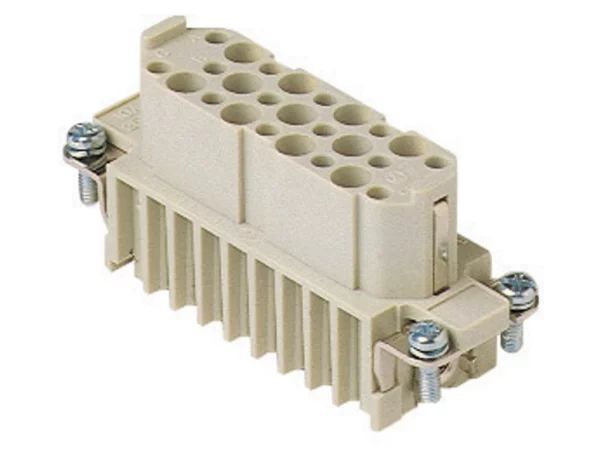 female insert, size 66.40, 25p+PE, crimp, 10A, 250V, marking Z