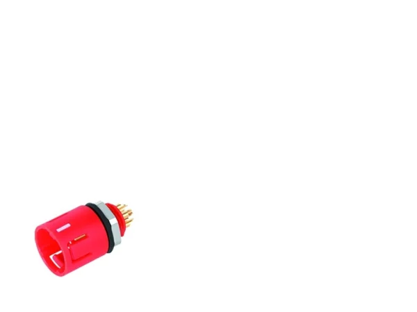 Male panel mount connector