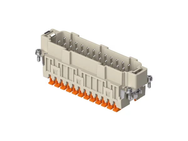 male insert, size 104.27, 24p+PE, silver, SQUICH, 16A, 500V