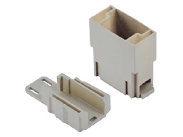 male insert, MIXO, 1MU, for RJ45 male insert CX 8 J6IM