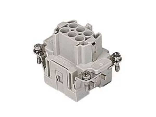 female insert, size 44.27, 6p+PE, crimp, 16A, 500V, HNM