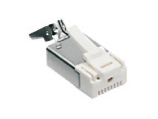 male contact, 4p+GND, crimp, 2,1A, 50V, RJ45
