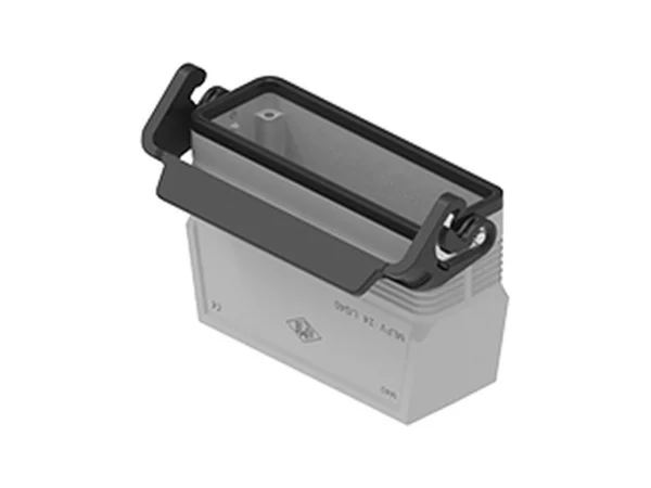 hood, size 104.27, IL-BRID stainless steel, 1 lever, 1xM40 top