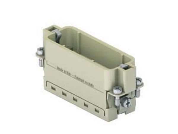 male insert, size 66.16, 16p+PE, crimp, 16A, 250V