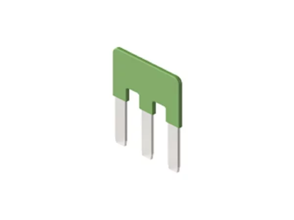 parallel bridge, for 3 contacts, 10A, 50V, for inserts CDSH, green