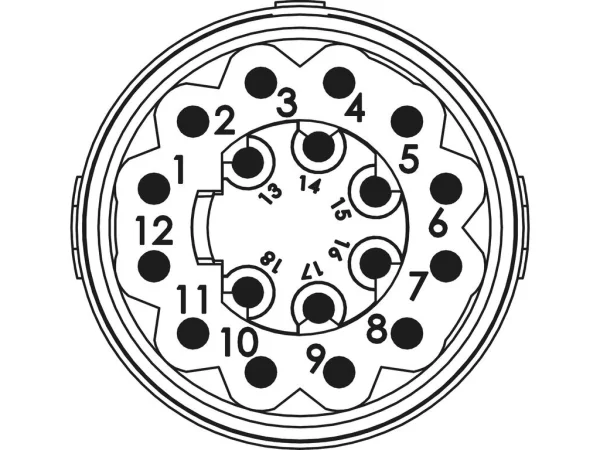 Inserts 18-pole