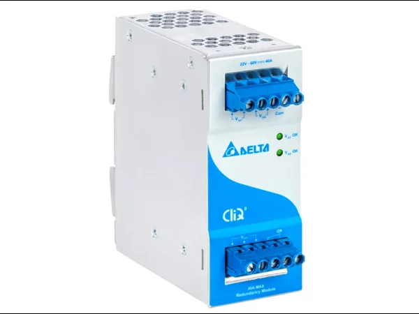 Cliq II redundancy module, DIN Rail, Redundancy <5 Vdc, Max. 40 A