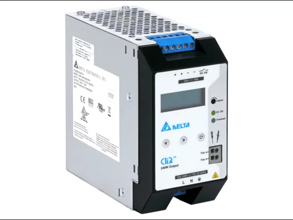 Power supply, 1Ph, 240W, DIN Rail, AC/DC, 24 Vdc, 10 A