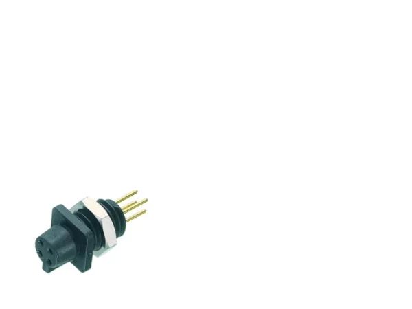 Female panel mount connector