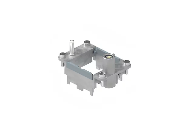 frame, size 44.27, MIXO steel zinc plated, for 2 MU, with PE-connection