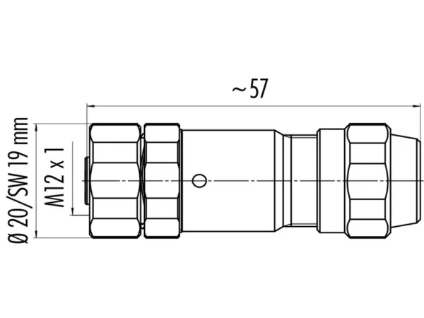 Female cable connector