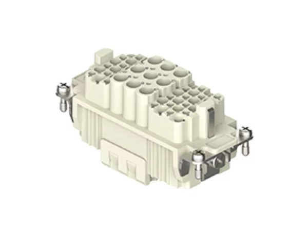 female insert, size 77.27, 9+42p+PE, crimp, 40+10A, 690+250V