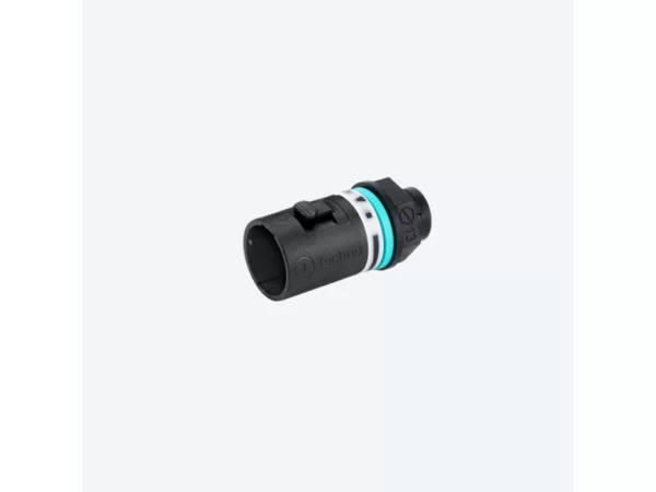 Micro plug connector panel-mounted screw M11