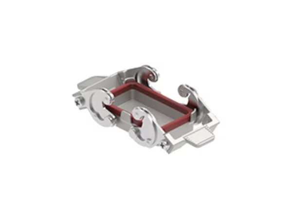 protection cover, size 57.27, 180°C alu, 2 levers, gasket, loop