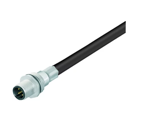 Male panel mount connector