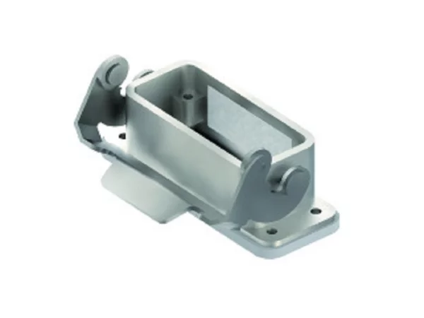 bulkhead mounting housing, size 49.16, EMC alu, 1 rigid lever