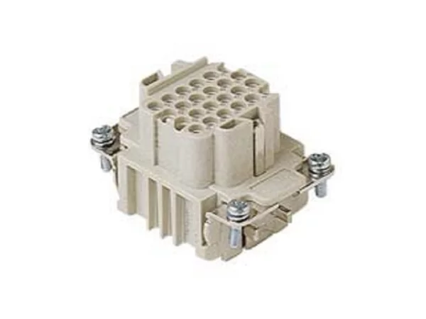 female insert, size 44.27, 24p+PE, crimp, 10A, 250V, HNM