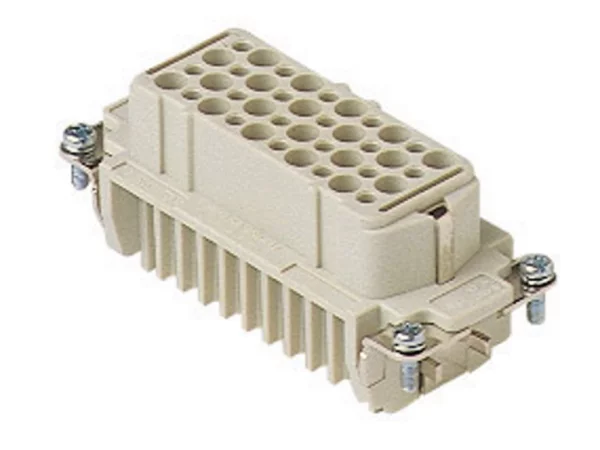 female insert, size 77.27, 40p+PE, crimp, 10A, 250V
