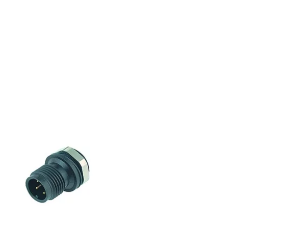 Male panel mount connector