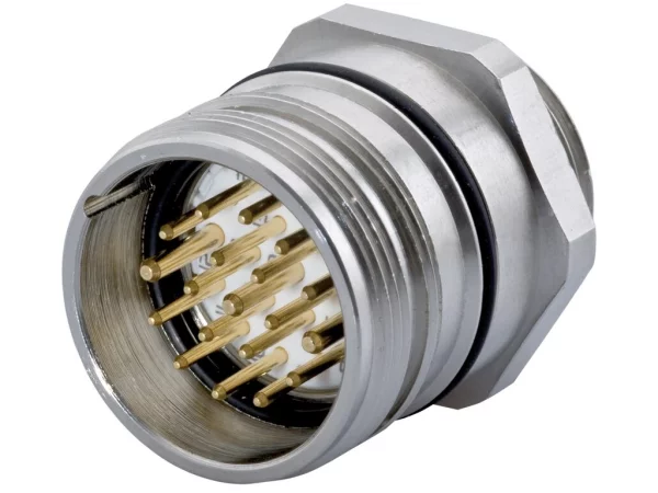 Panel Connector, Male Thread