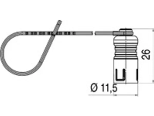 Protection cap for female cable connector
