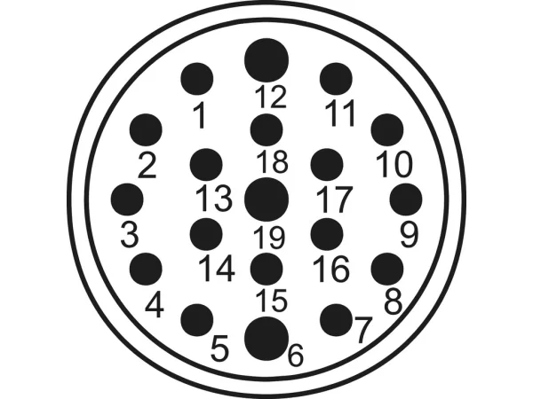 Inserts 19-pole (16+3)