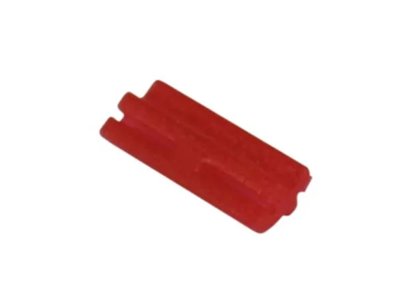 coding element, plastic, 4 coding possibilities, for female inserts CK and CKS 04, red