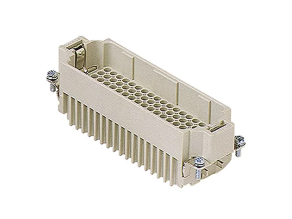male insert, size 104.27, 108p+PE, crimp, 10A, 250V