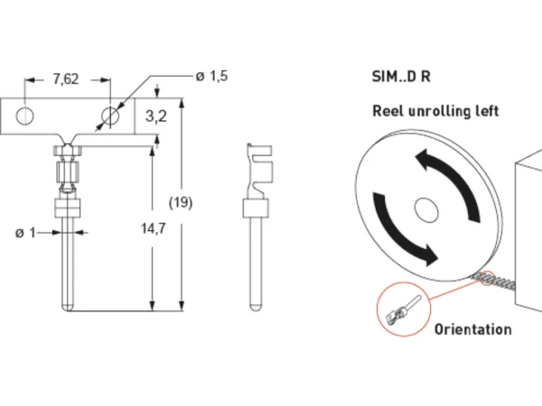 male contact, 0,21-0,52mm², stampt, crimp, 5A, for 50 cycle of connector, on reel