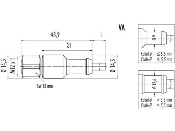 Female cable connector
