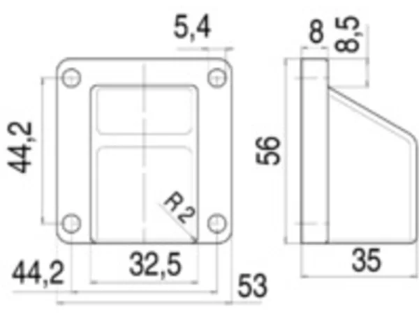 Bulkhead housing