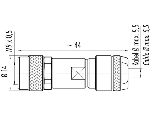 Female cable connector