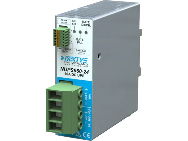 DC-UPS/Battery Charger 24 Vdc Din-Rail DC-UPS 24 Vdc 40 A