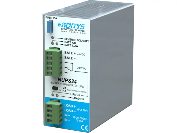 DC-UPS/Battery Charger 24 Vdc Din-Rail DC-UPS 24 Vdc 2;4 A