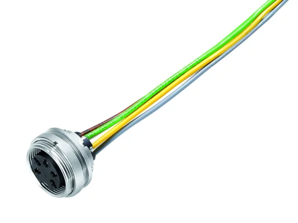 Female panel mount connector