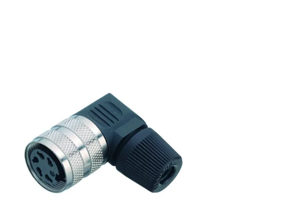 Female angled connector