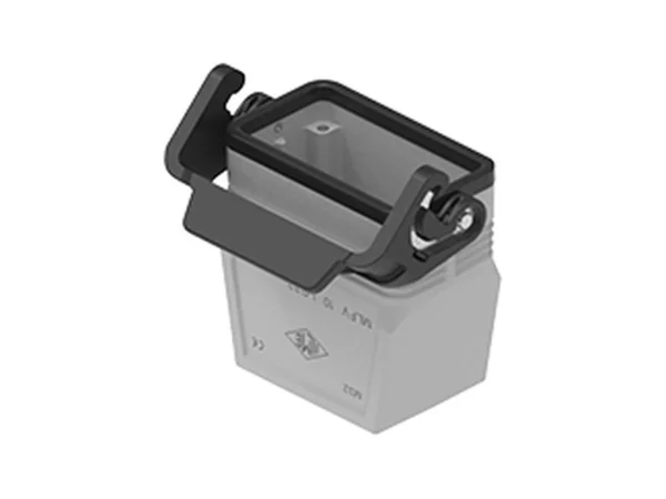 hood, size 57.27, IL-BRID stainless steel, 1 lever, 1xM25 top