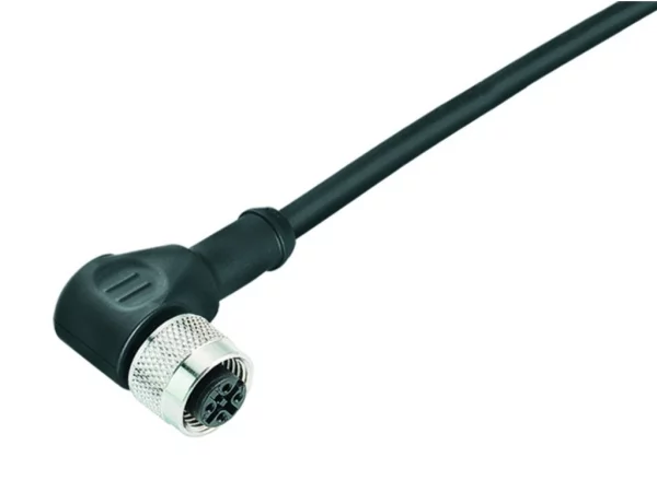 Female angled connector