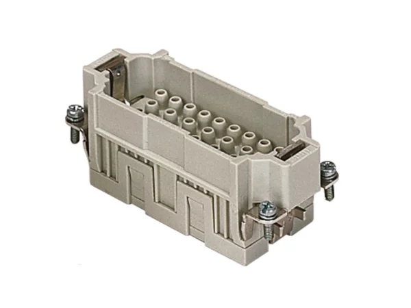 male insert, 32p+PE, crimp, 16A, 500V, for size 77.62 no.33-64