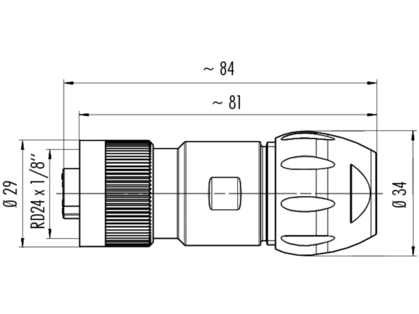 Female cable connector