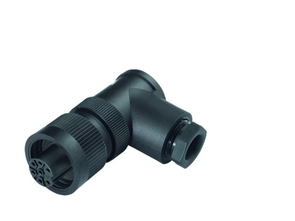 Female angled connector