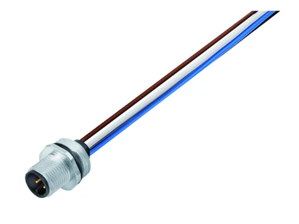Male panel mount connector