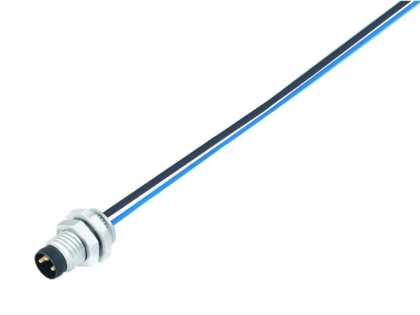 Male panel mount connector