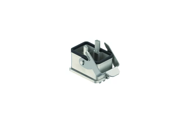 bulkhead mounting housing, MIXO ONE, alu, 1 rigid lever stainless steel
