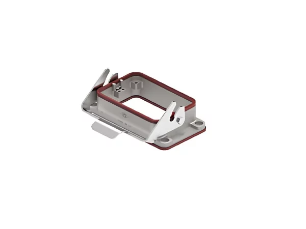 bulkhead mounting housing, size 104.62, 180 °C alu, 1 lever